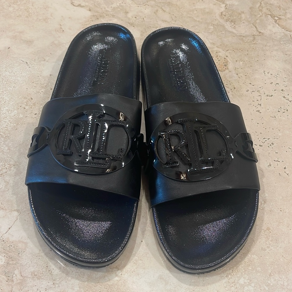 Ralph Lauren Slides Women Size 11 NWOT